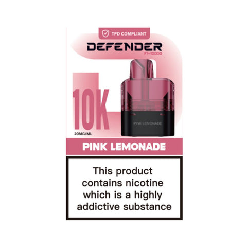 Defender F1 - 10000 Replacement Refill Pods ( Box of 10 ) - Topvapewholesale