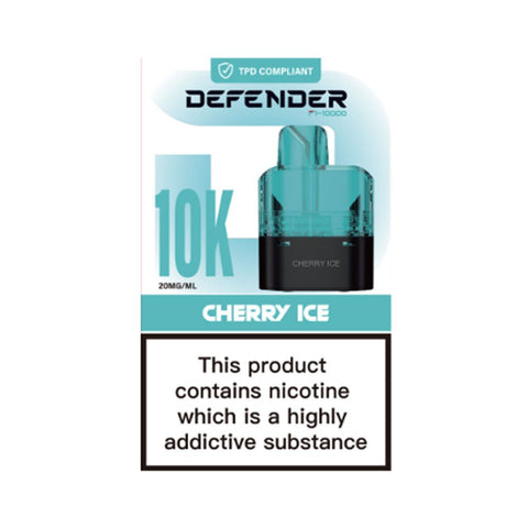 Defender F1 - 10000 Replacement Refill Pods ( Box of 10 ) - Topvapewholesale