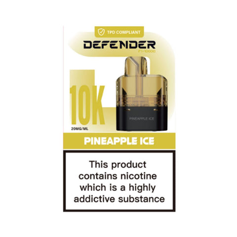 Defender F1 - 10000 Replacement Refill Pods ( Box of 10 ) - Topvapewholesale