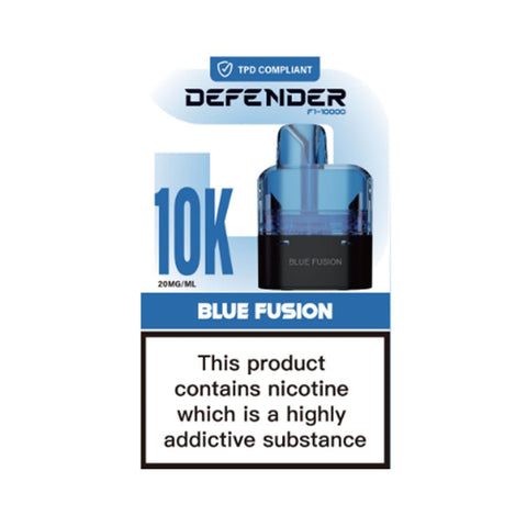 Defender F1 - 10000 Replacement Refill Pods ( Box of 10 ) - Topvapewholesale
