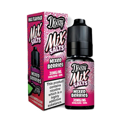 Doozy Mix Nic Salt 10ml E - Liquid Box of 10 - Topvapewholesale