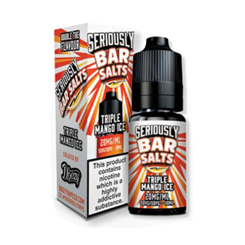 Doozy Vape Seriously Bar Nic Salt 10ml E - Liquid Box of 10 - Topvapewholesale