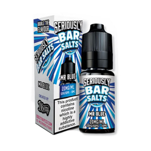 Doozy Vape Seriously Bar Nic Salt 10ml E - Liquid Box of 10 - Topvapewholesale