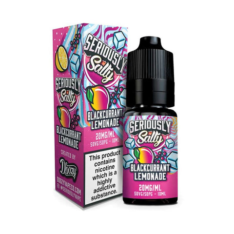 Doozy Vape Seriously Salty Nic Salt 10ml E - Liquid Box of 10 - Topvapewholesale