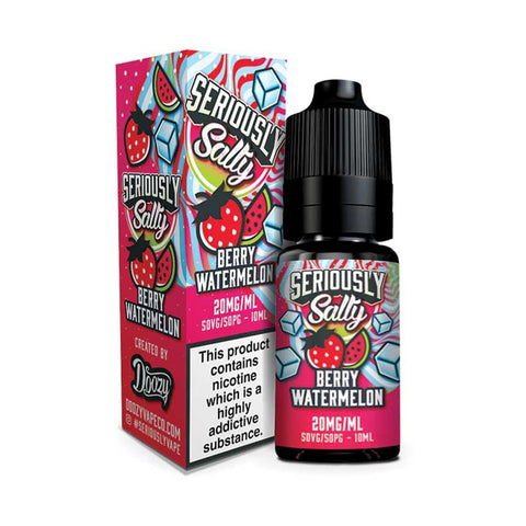 Doozy Vape Seriously Salty Nic Salt 10ml E - Liquid Box of 10 - Topvapewholesale
