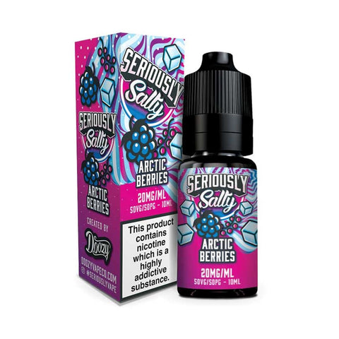 Doozy Vape Seriously Salty Nic Salt 10ml E - Liquid Box of 10 - Topvapewholesale