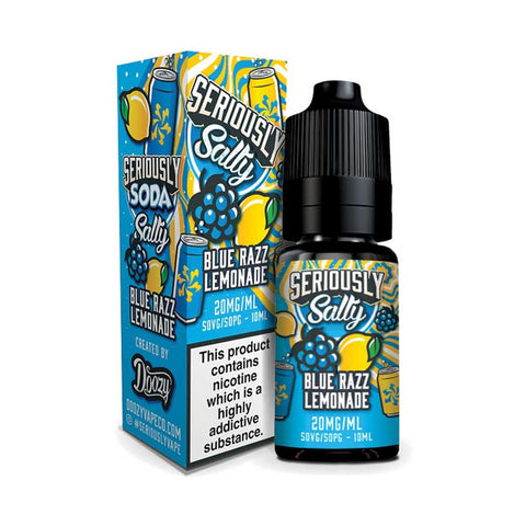 Doozy Vape Seriously Soda Nic Salt 10ml E - Liquid Box of 10 - Topvapewholesale