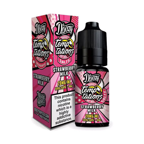 Doozy Vape Temptations Nic Salt 10ml E - Liquid Box of 10 - Topvapewholesale