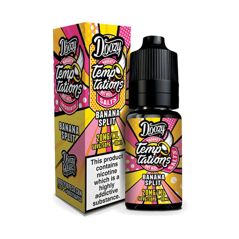 Doozy Vape Temptations Nic Salt 10ml E - Liquid Box of 10 - Topvapewholesale
