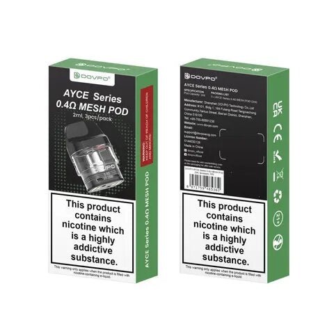 Dovpo Ayce Series Mesh Replacement Pods Pack of 3 - Topvapewholesale