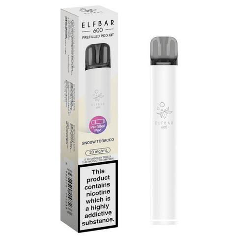 Elf Bar 600 Prefilled Pod Kit - Box of 10 - Topvapewholesale