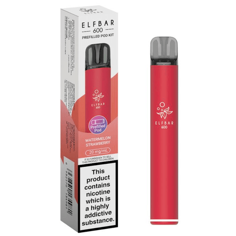 Elf Bar 600 Prefilled Pod Kit - Box of 10 - Topvapewholesale