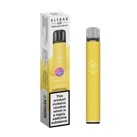 Elf Bar 600 Prefilled Pod Kit - Box of 10 - Topvapewholesale