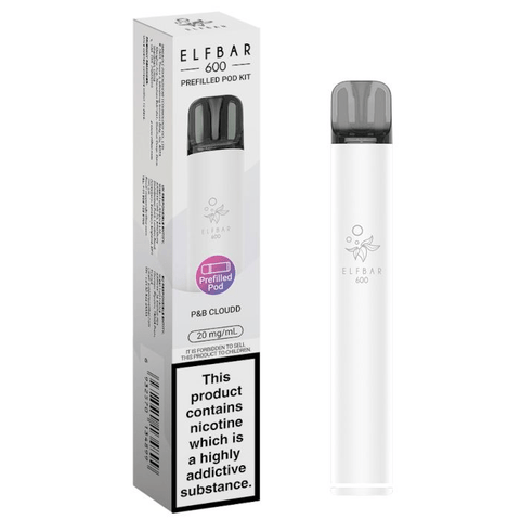 Elf Bar 600 Prefilled Pod Kit - Box of 10 - Topvapewholesale