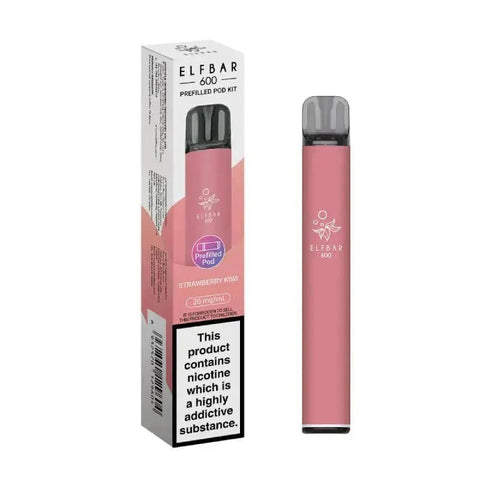 Elf Bar 600 Prefilled Pod Kit - Box of 10 - Topvapewholesale