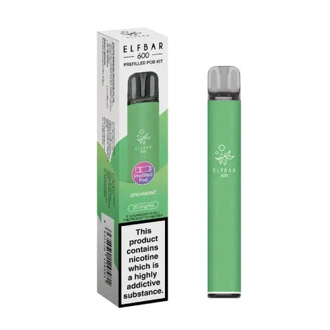 Elf Bar 600 Prefilled Pod Kit - Box of 10 - Topvapewholesale