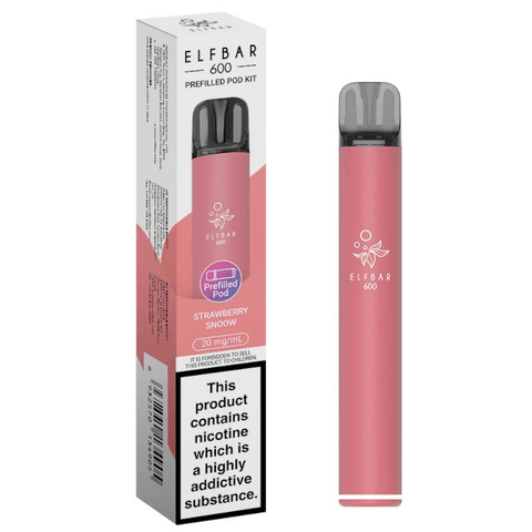 Elf Bar 600 Prefilled Pod Kit - Box of 10 - Topvapewholesale