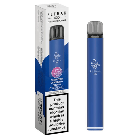 Elf Bar 600 Prefilled Pod Kit - Box of 10 - Topvapewholesale