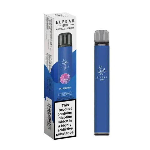 Elf Bar 600 Prefilled Pod Kit - Box of 10 - Topvapewholesale