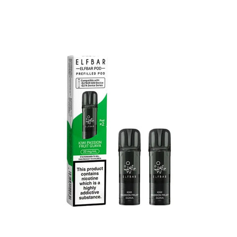 Elf Bar 600 Prefilled Replacement Pods - Pack of 20 - Topvapewholesale