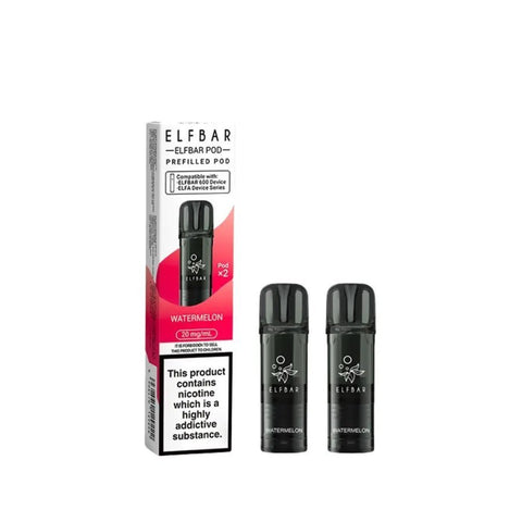 Elf Bar 600 Prefilled Replacement Pods - Pack of 20 - Topvapewholesale
