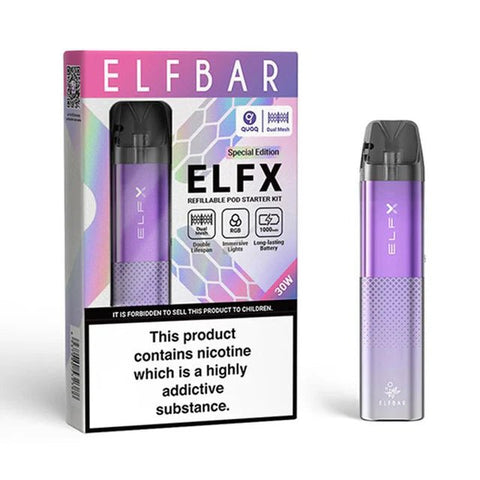 Elf Bar Elfx Refillable Pod Vape Kit - Topvapewholesale