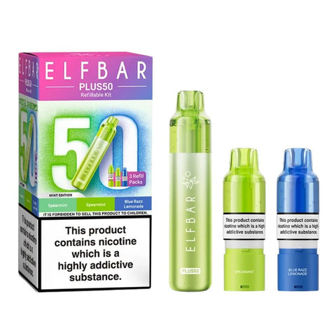 Elf Bar Plus 50 Vape Kit Box of 5 - Topvapewholesale