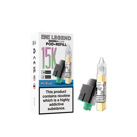 Elux ENE Legend 15k Replacement Pods Pack of 5 - Topvapewholesale
