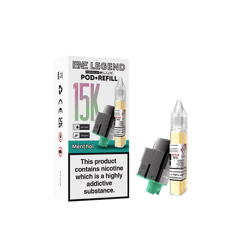 Elux ENE Legend 15k Replacement Pods Pack of 5 - Topvapewholesale