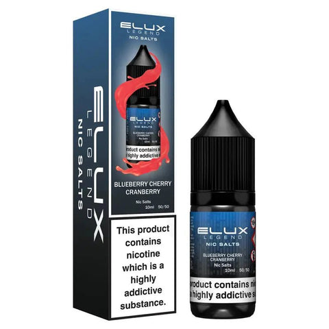 Elux Legend Nic Salts 10ml E - Liquids - 5mg Box of 10 - Topvapewholesale