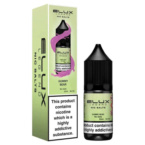 Elux Legend Nic Salts 10ml E - Liquids - 5mg Box of 10 - Topvapewholesale