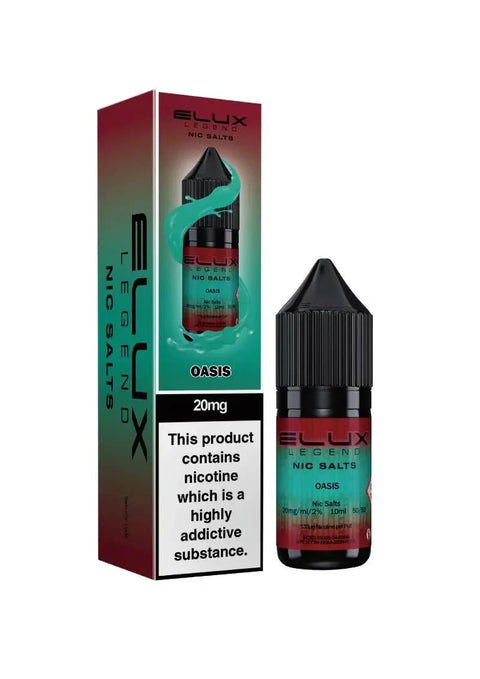Elux Legend Nic Salts 10ml E - Liquids - 5mg Box of 10 - Topvapewholesale