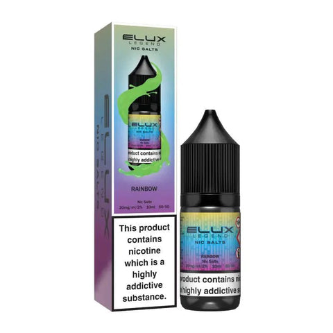 Elux Legend Nic Salts 10ml E - Liquids - 5mg Box of 10 - Topvapewholesale