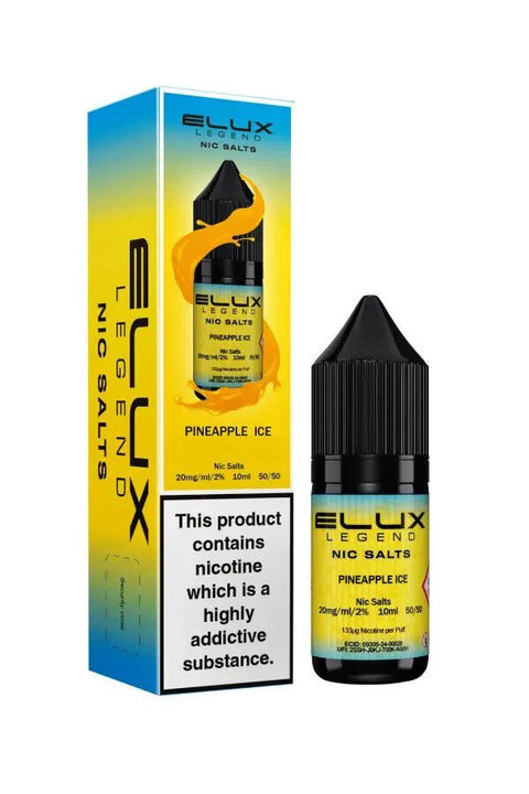 Elux Legend Nic Salts 10ml E - Liquids - 5mg Box of 10 - Topvapewholesale