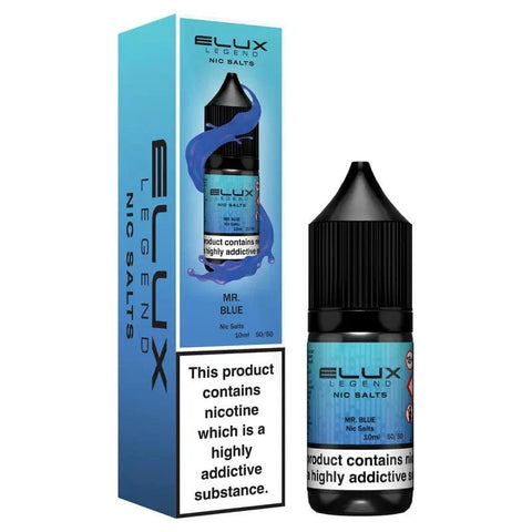 Elux Legend Nic Salts 10ml E - Liquids - 5mg Box of 10 - Topvapewholesale
