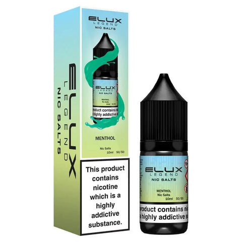 Elux Legend Nic Salts 10ml E - Liquids - 5mg Box of 10 - Topvapewholesale