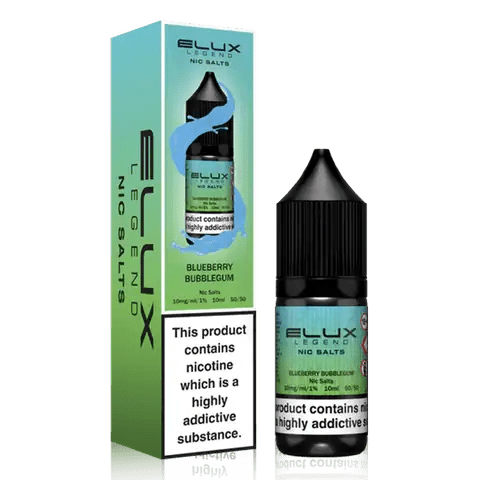 Elux Legend Nic Salts - 10ml E - liquids - Box of 10 - Topvapewholesale