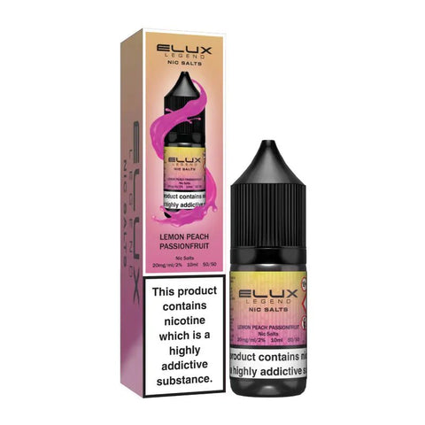 Elux Legend Nic Salts - 10ml E - liquids - Box of 10 - Topvapewholesale