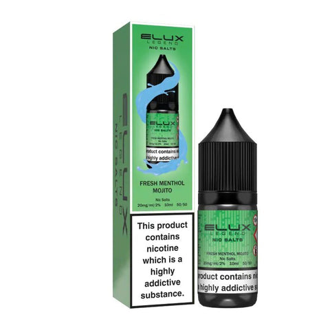 Elux Legend Nic Salts - 10ml E - liquids - Box of 10 - Topvapewholesale