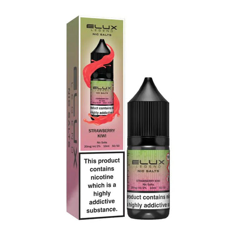 Elux Legend Nic Salts - 10ml E - liquids - Box of 10 - Topvapewholesale