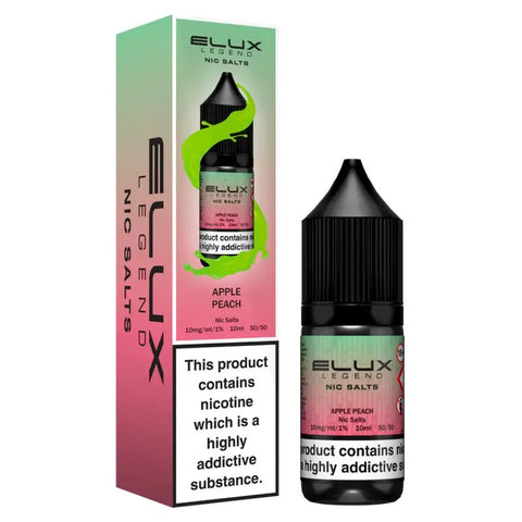 Elux Legend Nic Salts - 10ml E - liquids - Box of 10 - Topvapewholesale