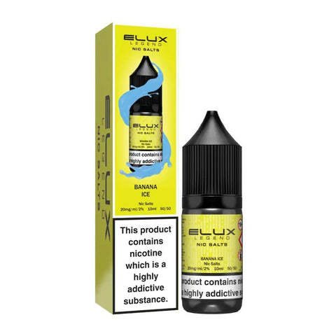 Elux Legend Nic Salts - 10ml E - liquids - Box of 10 - Topvapewholesale