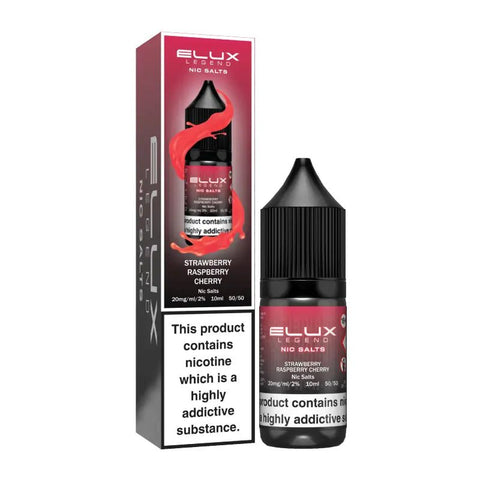 Elux Legend Nic Salts - 10ml E - liquids - Box of 10 - Topvapewholesale