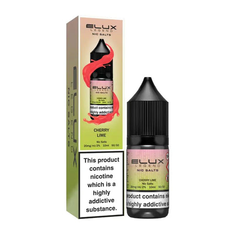 Elux Legend Nic Salts - 10ml E - liquids - Box of 10 - Topvapewholesale