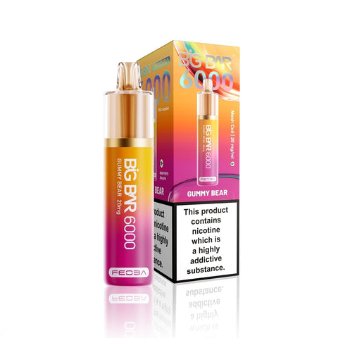 Feoba Big Bar 6000 Puffs Disposable Vape (Box of 5) - Topvapewholesale