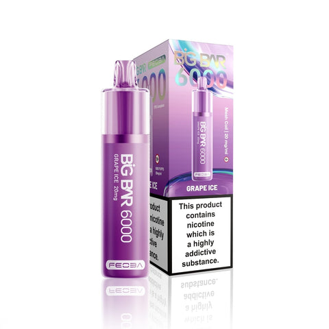 Feoba Big Bar 6000 Puffs Disposable Vape (Box of 5) - Topvapewholesale