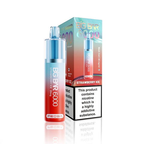Feoba Big Bar 6000 Puffs Disposable Vape (Box of 5) - Topvapewholesale