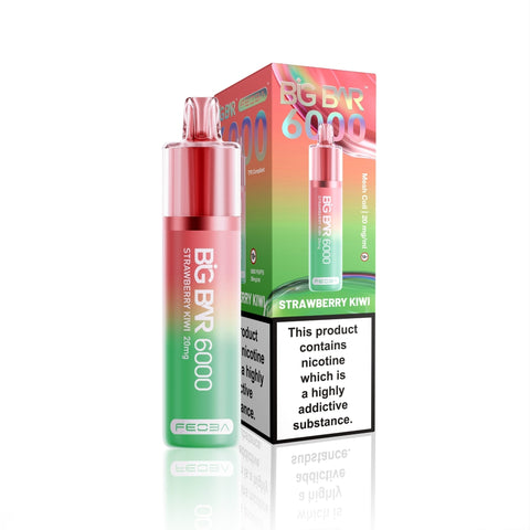 Feoba Big Bar 6000 Puffs Disposable Vape (Box of 5) - Topvapewholesale