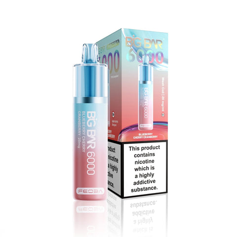 Feoba Big Bar 6000 Puffs Disposable Vape (Box of 5) - Topvapewholesale