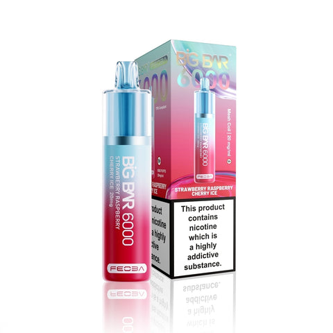 Feoba Big Bar 6000 Puffs Disposable Vape (Box of 5) - Topvapewholesale